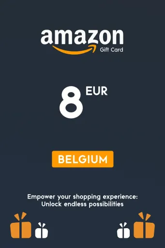Amazon 8 EUR Gift Card (Belgium) - Digital Key