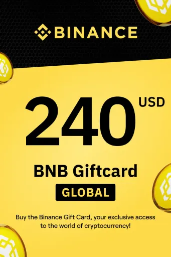 Binance (BNB) 240 USD Gift Card (Global) - Digital Key