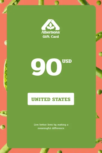 Albertson's 90 USD Gift Card (United States) - Digital Key