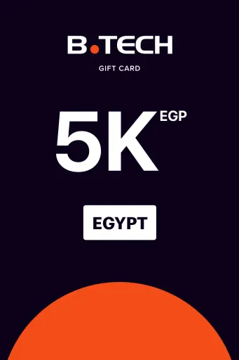 Product Image - B-Tech 5000 EGP Gift Card (Egypt) - Digital Key