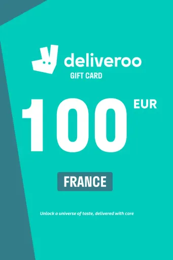 Deliveroo 100 EUR Gift Card (France) - Digital Key