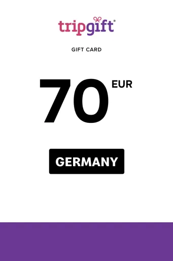 TripGift 70 EUR Gift Card (Germany) - Digital Key