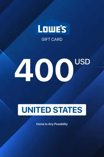 Lowes 400 USD Gift Card (United States) - Digital Key