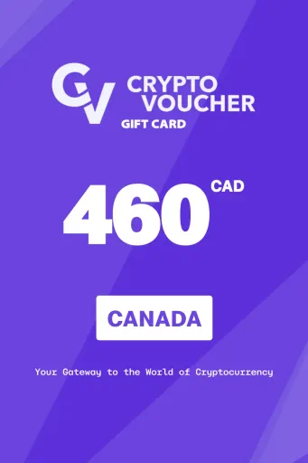 Crypto Voucher 460 CAD Gift Card (Canada) - Digital Key