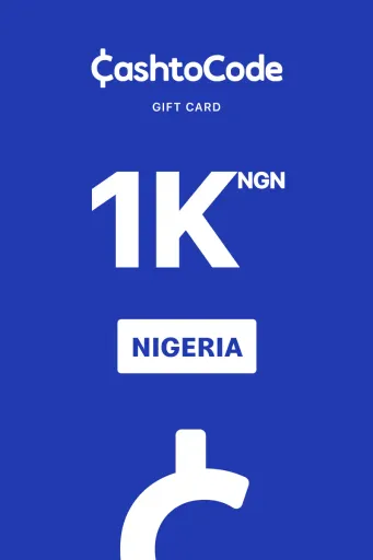 CashtoCode 1000 NGN Gift Card (Nigeria) - Digital Key
