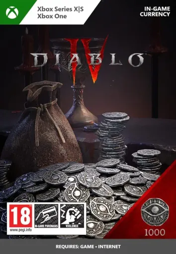 Diablo 4 - 1000 Platinum (United States) (Xbox One / Xbox Series X|S) - Xbox Live - Digital Key