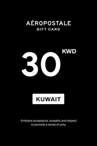 Aeropostale 30 KWD Gift Card (Kuwait) - Digital Key