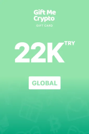 Gift Me Crypto 22000 TRY Gift Card (Global) - Digital Key