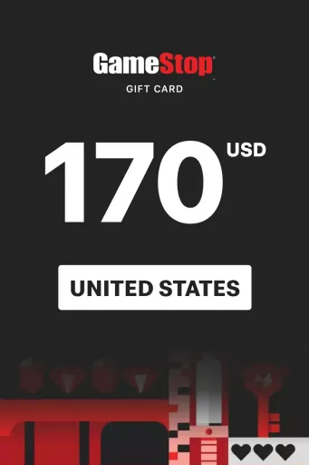 GameStop 170 USD Gift Card (United States) - Digital Key