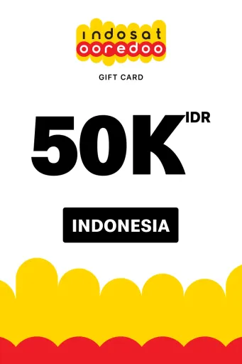 Indosat 50000 IDR Gift Card (Indonesia) - Digital Key