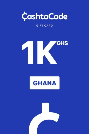 CashtoCode 1000 GHS Gift Card (Ghana) - Digital Key