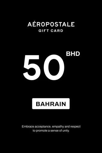 Product Image - Aeropostale 50 BHD Gift Card (Bahrain) - Digital Key