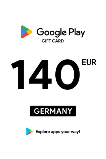 Google Play 140 EUR Gift Card (Germany) - Digital Key