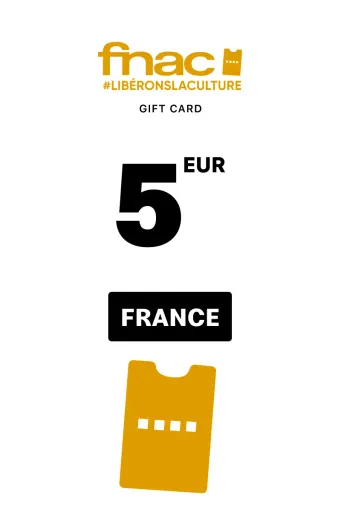 FNAC 5 EUR Gift Card (France) - Digital Key