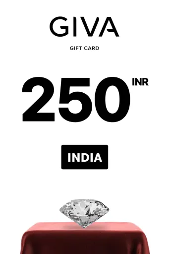 GIVA 250 INR Gift Card (India) - Digital Key