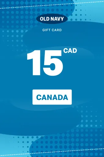 Old Navy 15 CAD Gift Card (Canada) - Digital Key