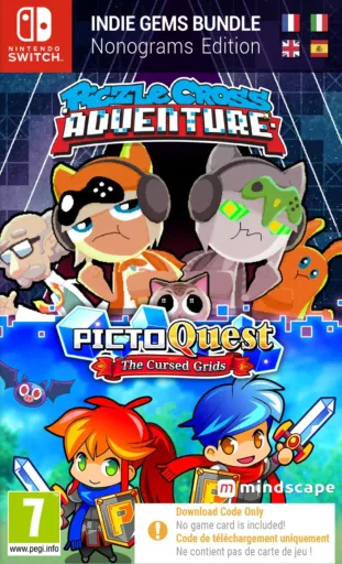 Piczle Cross Adventure + PictoQuest - The Cursed Grids (Europe) (Nintendo Switch) - Nintendo - Digital Key