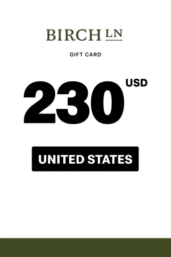 BirchLane 230 USD Gift Card (United States) - Digital Key