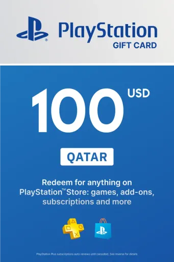 PlayStation Store 100 USD Gift Card (Qatar) - Digital Key