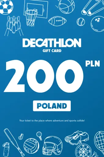 Decathlon 200 PLN Gift Card (Poland) - Digital Key