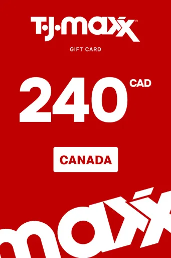 TJX 240 CAD Gift Card (Canada) - Digital Key