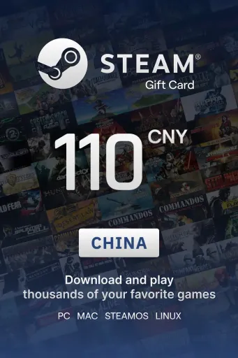 Steam Wallet 110 CNY Gift Card (China) - Digital Key