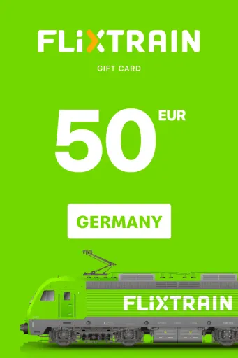 FlixTrain 50 EUR Gift Card (Germany) - Digital Key