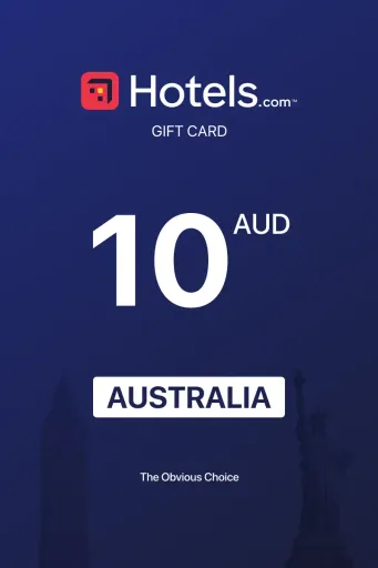 Hotels.com 10 AUD Gift Card (Australia) - Digital Key