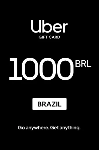 Uber 1000 BRL Gift Card (Brazil) - Digital Key