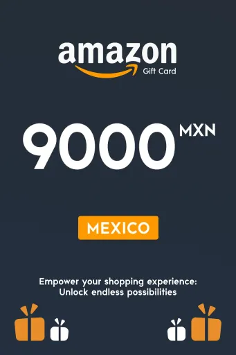 Amazon 9000 MXN Gift Card (Mexico) - Digital Key