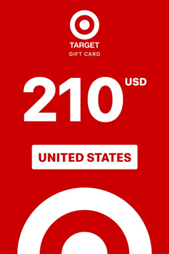 Target 210 USD Gift Card (United States) - Digital Key