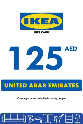 IKEA 125 AED Gift Card (United Arab Emirates) - Digital Key