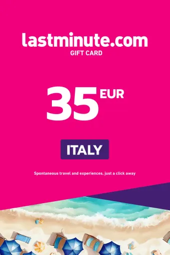 lastminute.com 35 EUR Gift Card (Italy) - Digital Key