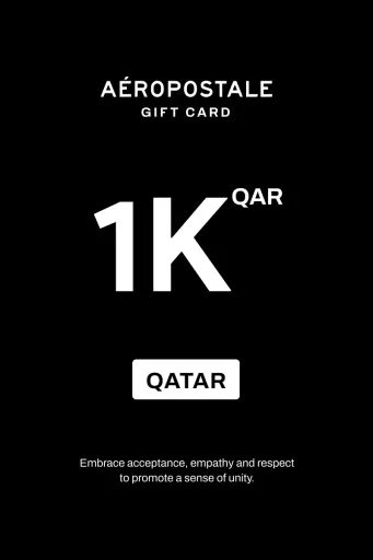 Aeropostale 1000 QAR Gift Card (Qatar) - Digital Key