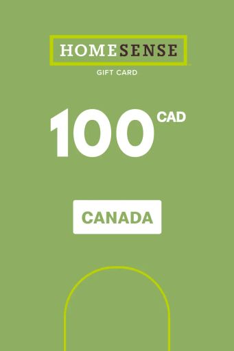 Homesense 100 CAD Gift Card (Canada) - Digital Key