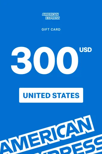 American Express 300 USD Gift Card (United States) - Digital Key