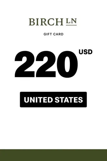 BirchLane 220 USD Gift Card (United States) - Digital Key