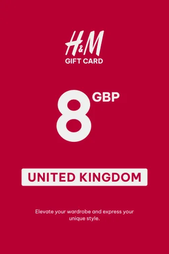 H&M 8 GBP Gift Card (United Kingdom) - Digital Key