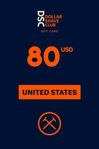 Dollar Shave Club 80 USD Gift Card (United States) - Digital Key
