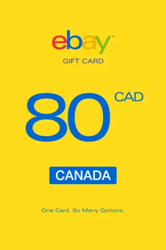 eBay 80 CAD Gift Card (Canada) - Digital Key