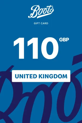 Boots 110 GBP Gift Card (United Kingdom) - Digital Key