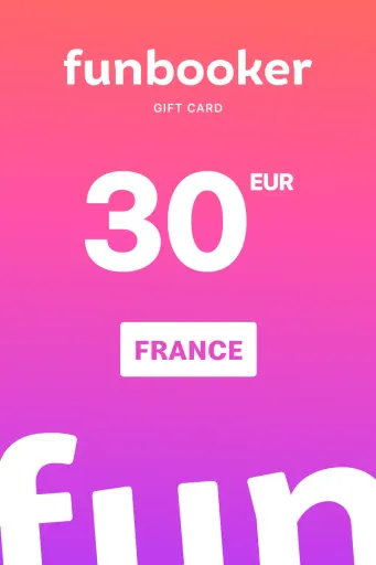 Funbooker 30 EUR Gift Card (France) - Digital Key