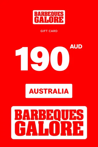 Product Image - Barbeques Galore 190 AUD Gift Card (Australia) - Digital Key