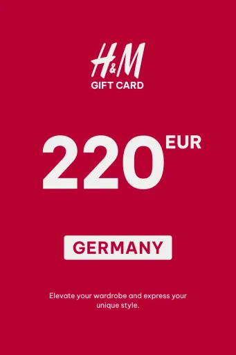 H&M 220 EUR Gift Card (Germany) - Digital Key
