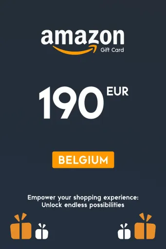 Amazon 190 EUR Gift Card (Belgium) - Digital Key