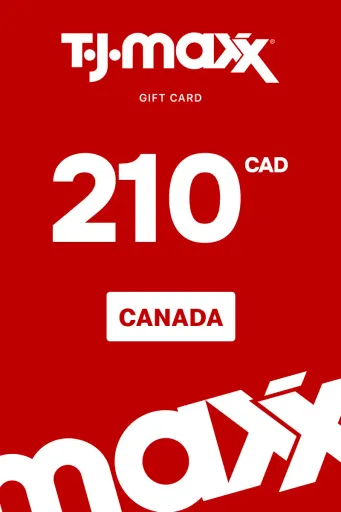 TJX 210 CAD Gift Card (Canada) - Digital Key