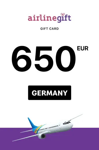 Airline Gift 650 EUR Gift Card (Germany) - Digital Key