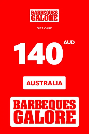 Product Image - Barbeques Galore 140 AUD Gift Card (Australia) - Digital Key
