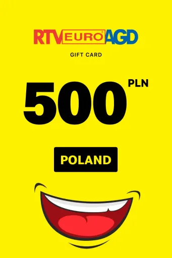 RTV Euro AGD 500 PLN Gift Card (Poland) - Digital Key
