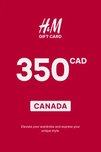 H&M 350 CAD Gift Card (Canada) - Digital Key